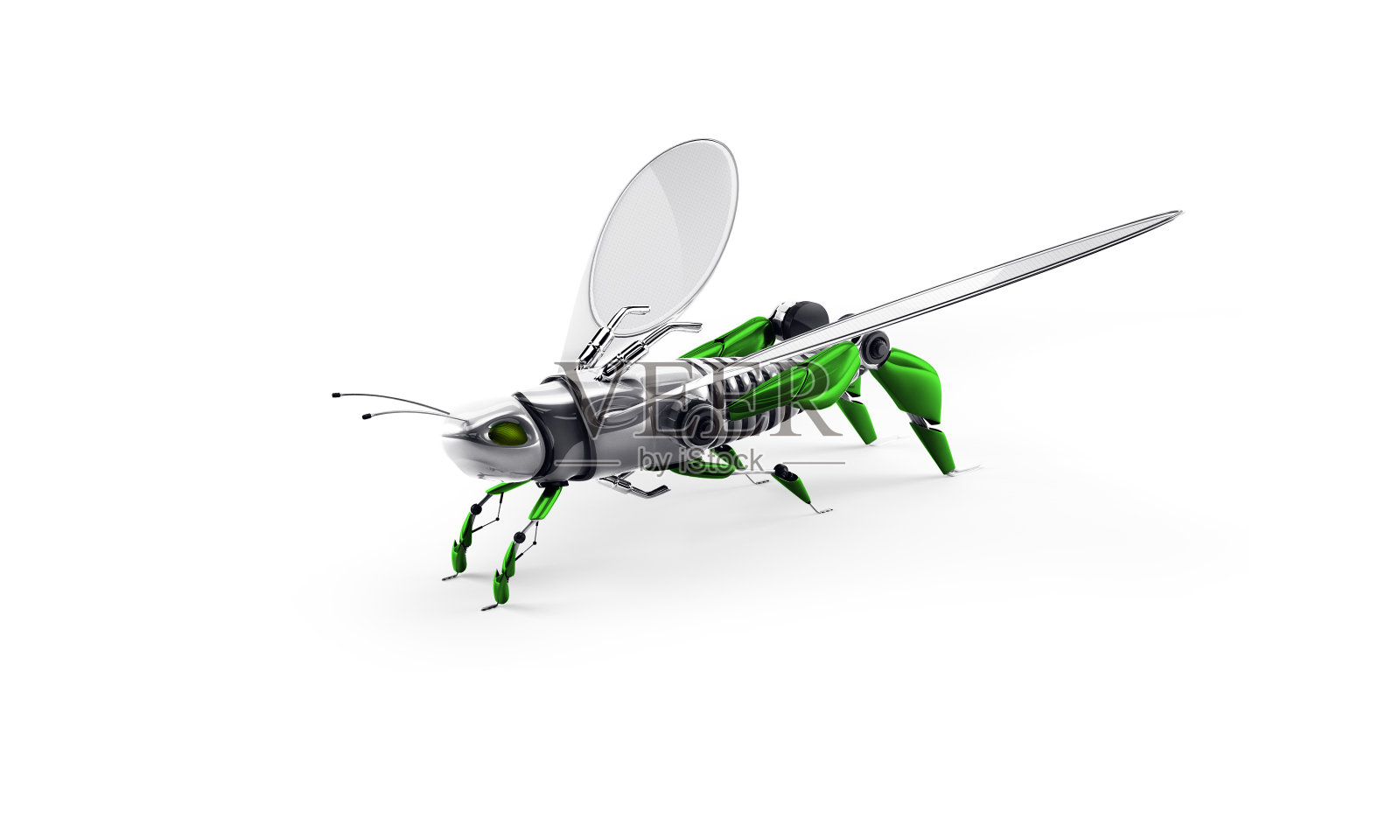 CG蚱蜢机器人昆虫照片摄影图片