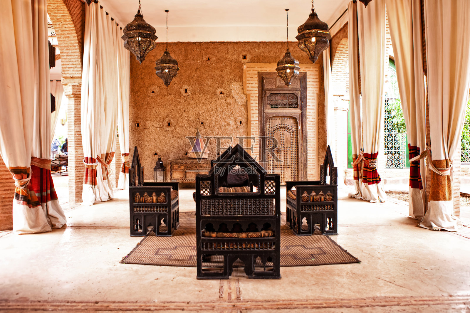传统的阿拉伯放松的地方照片摄影图片