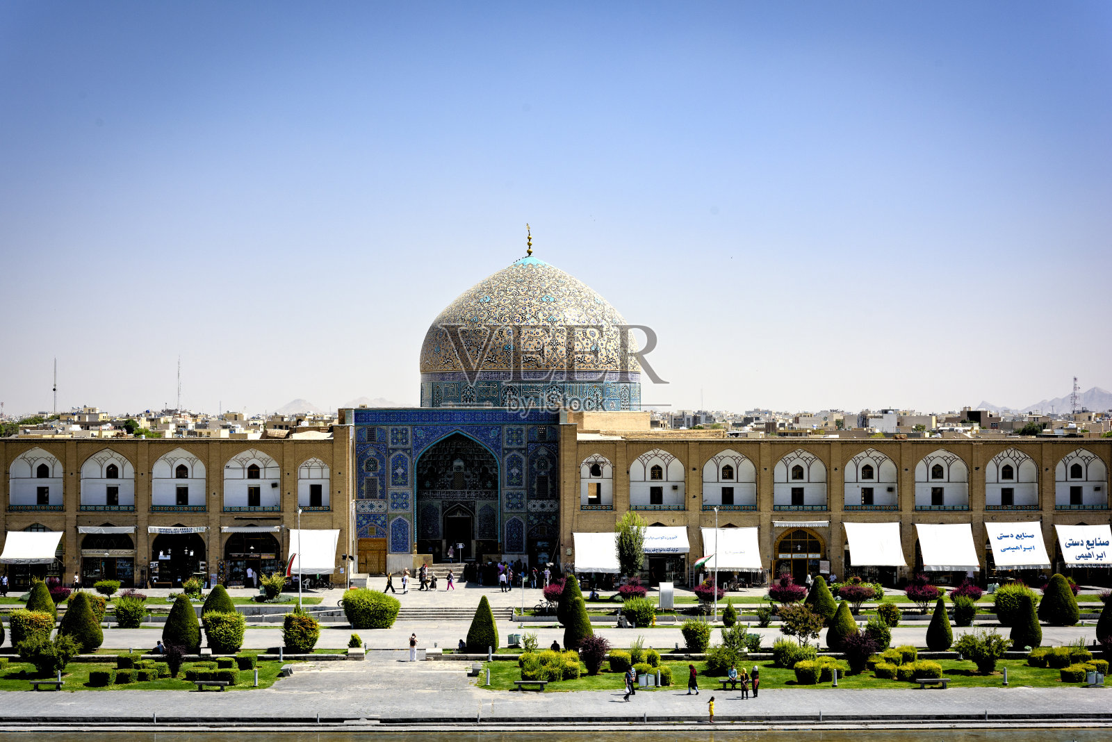 伊朗伊斯法罕Naqsh-e Jahan广场(伊玛目广场)照片摄影图片