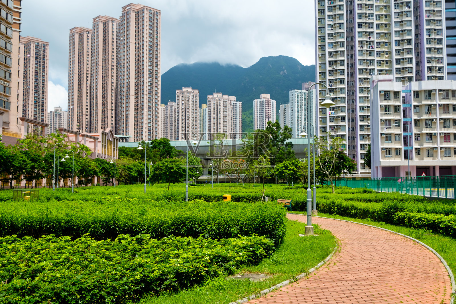 香港公园及公共房屋照片摄影图片
