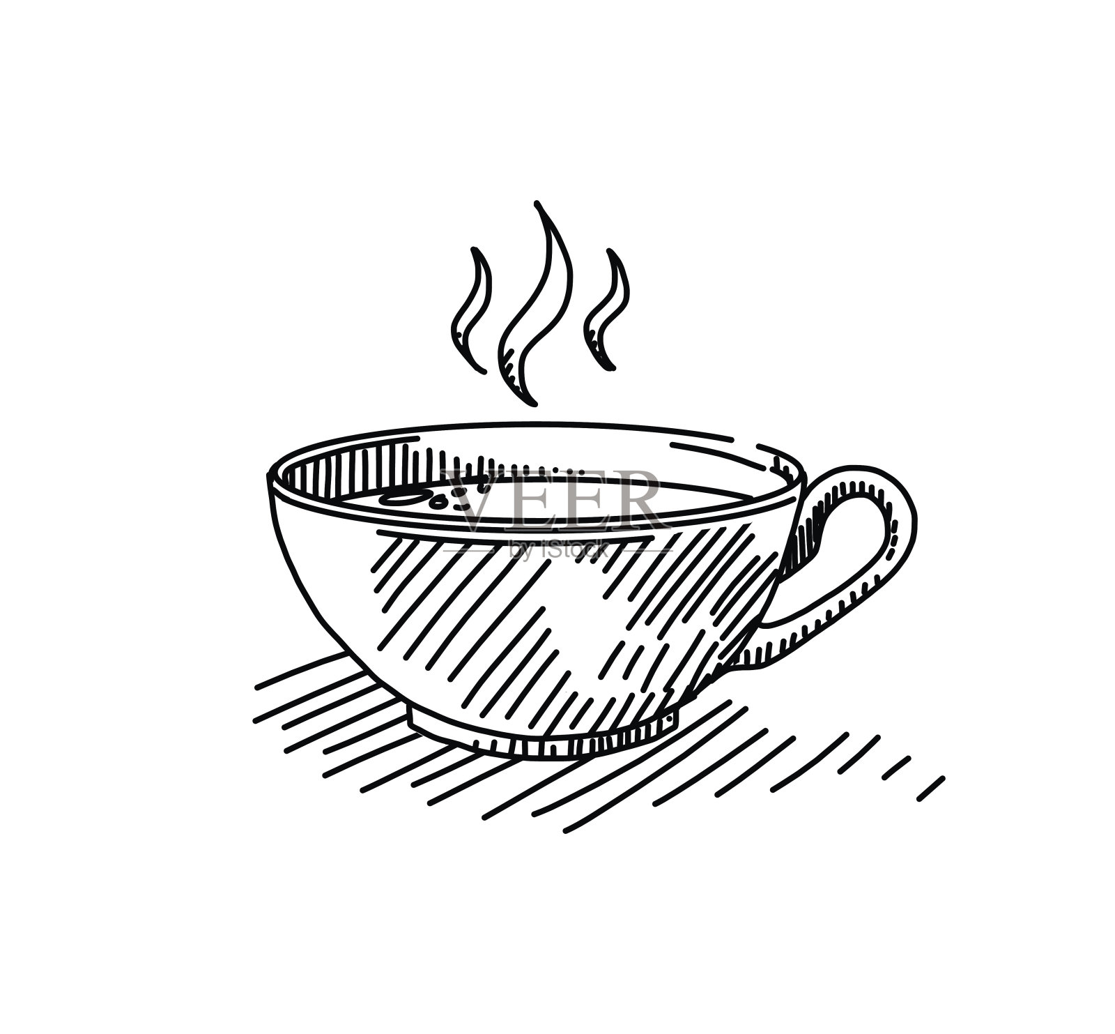 咖啡的概念插画图片素材