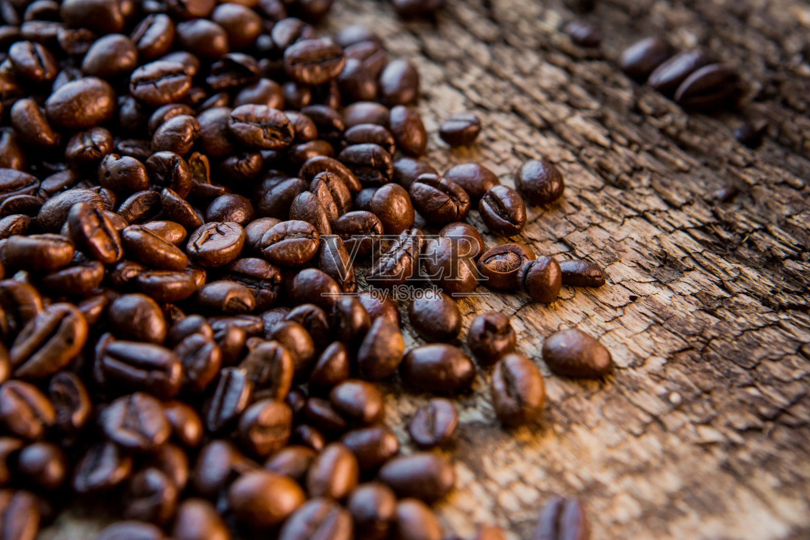 咖啡豆木质纹理背景照片摄影图片
