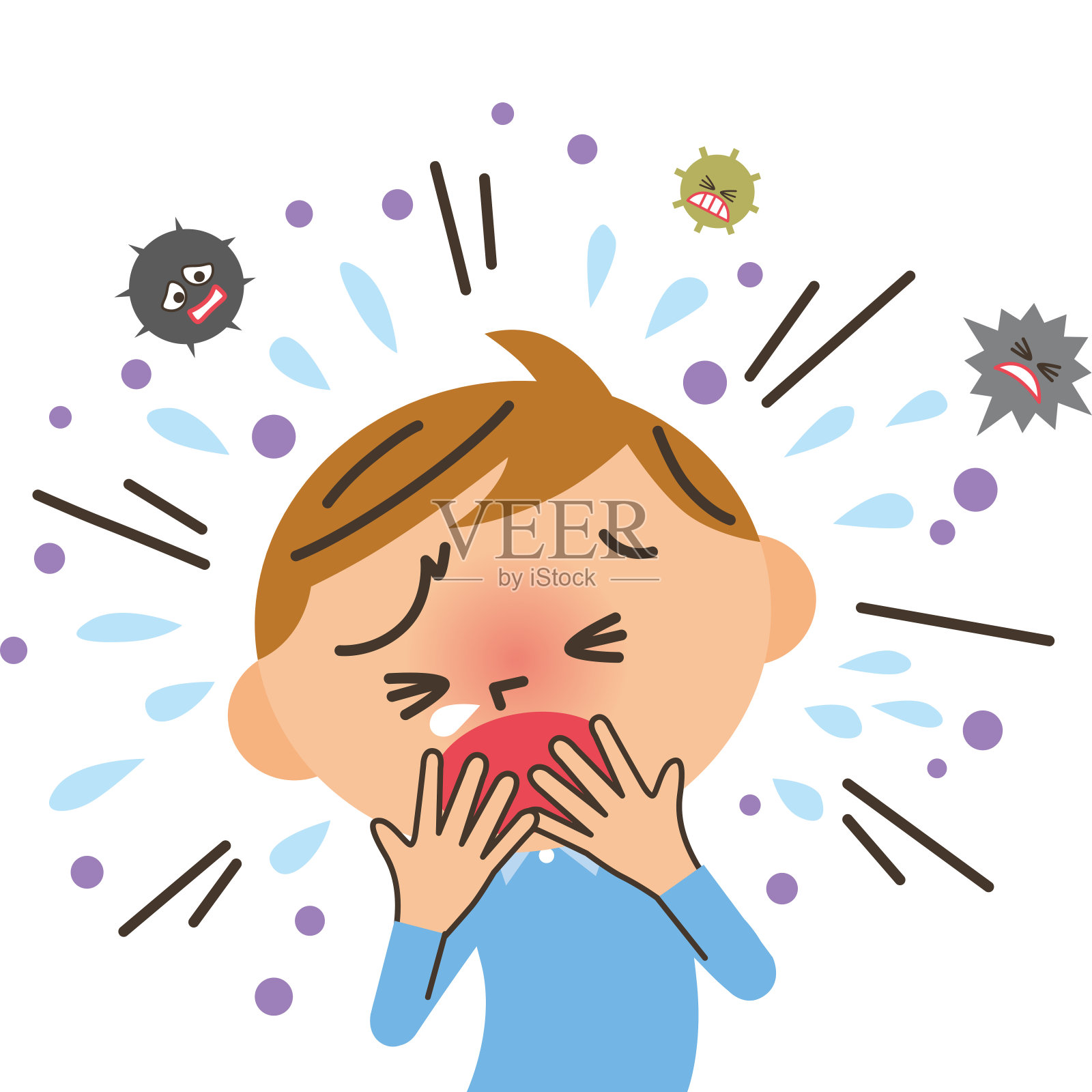 Sneezing Child Images, HD Pictures For Free Vectors Download - Lovepik.com