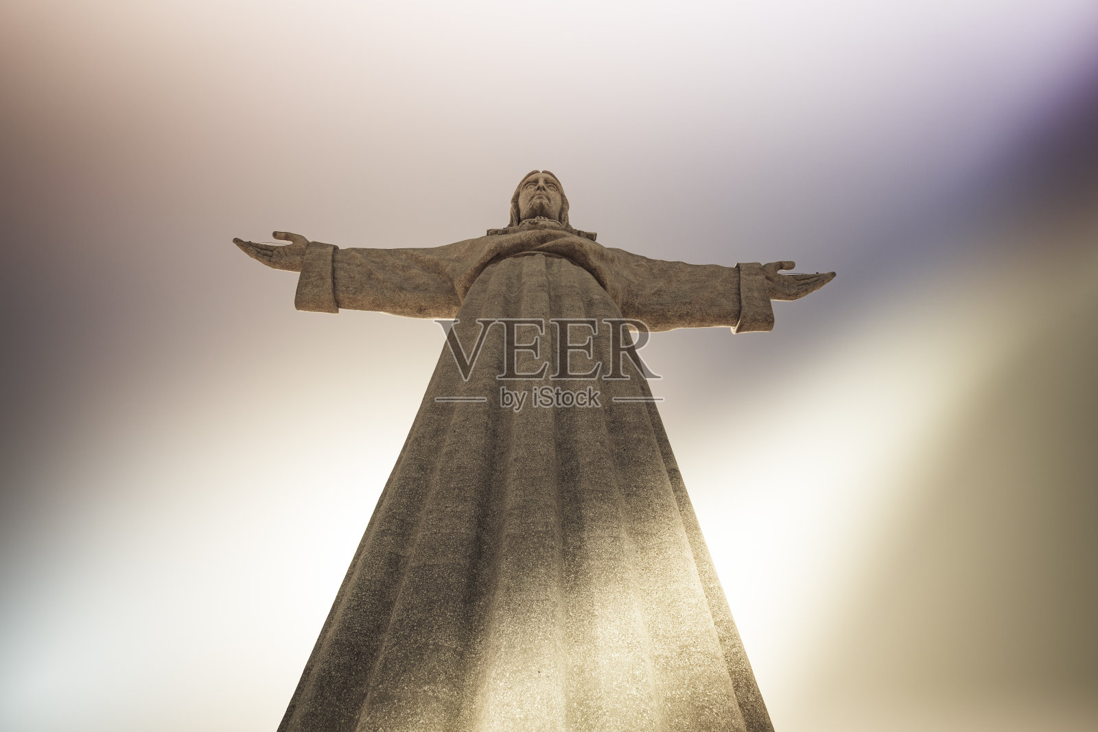 葡萄牙里斯本的救世主基督雕像照片摄影图片