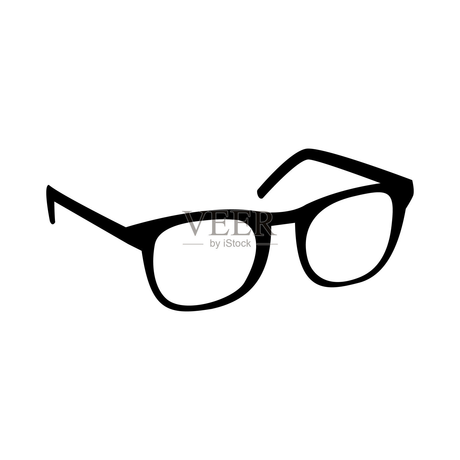 眼镜矢量图标设计元素图片
