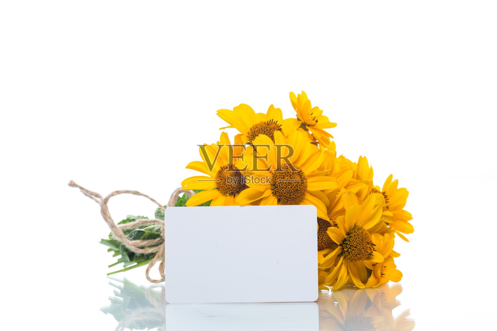 一束黄色的雏菊照片摄影图片