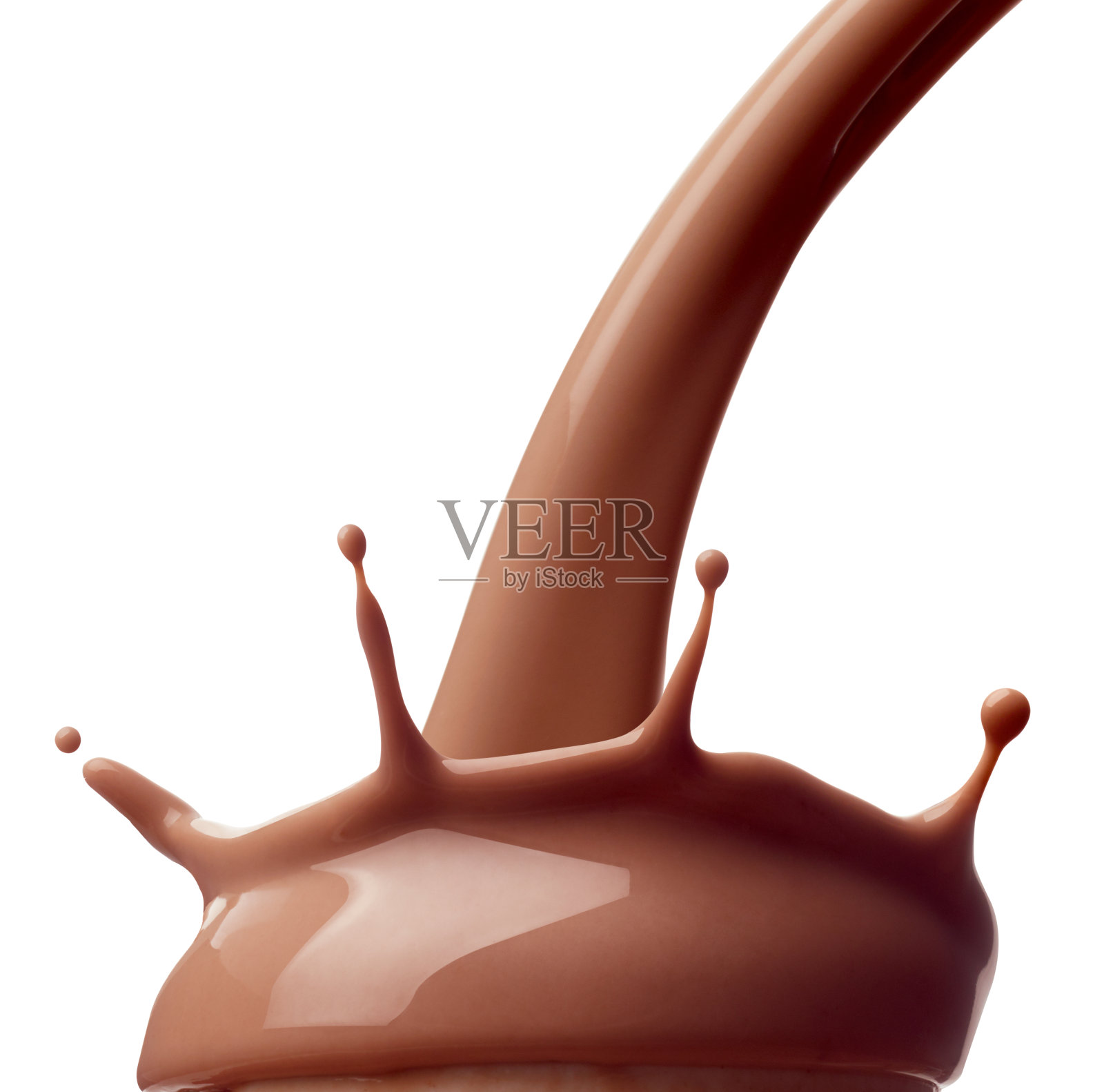 巧克力牛奶喷溅饮饮料乳制品滴照片摄影图片