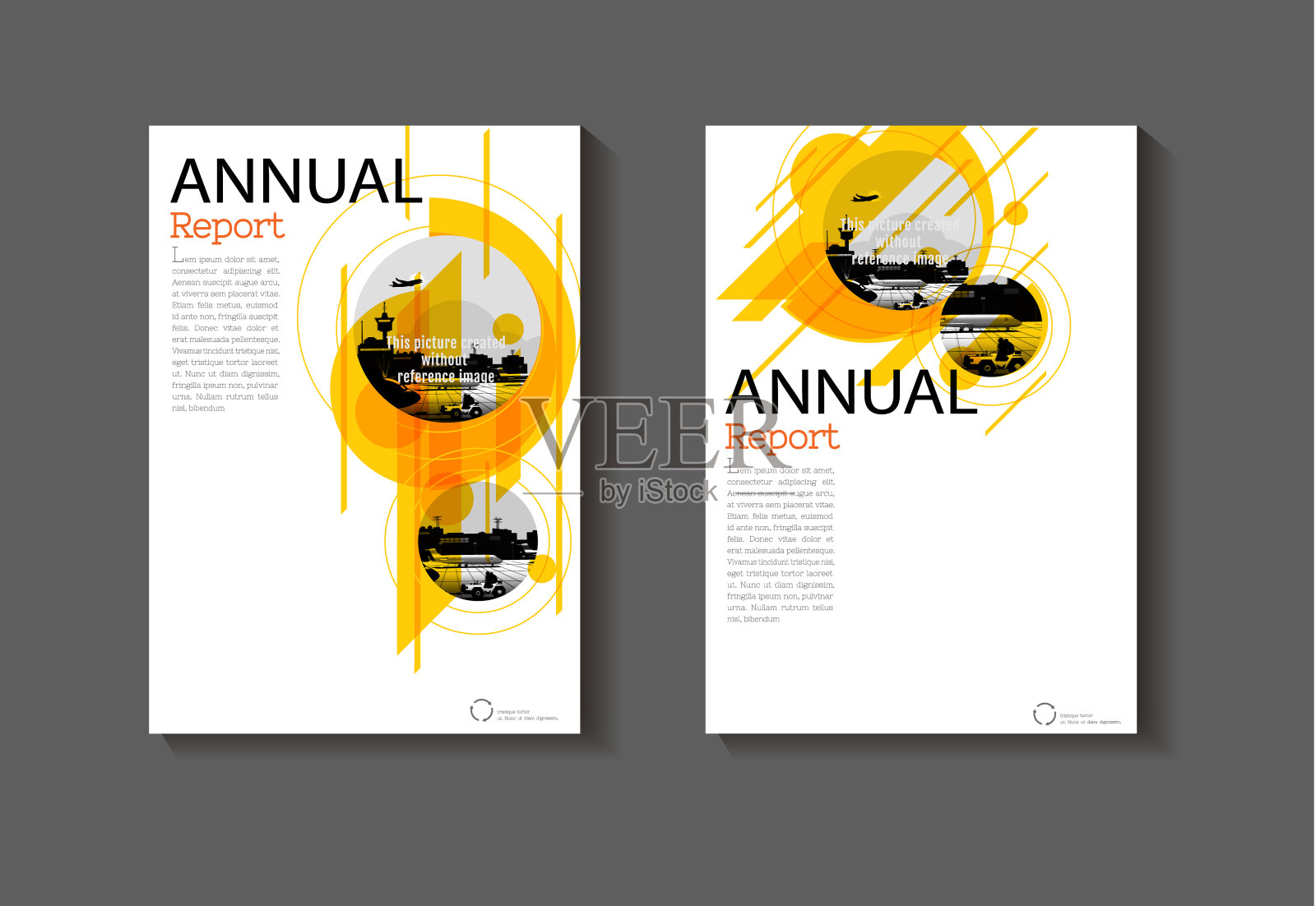 黄色抽象布局背景现代封面设计现代书籍封面小册子封面模板，年度报告，杂志和传单矢量a4设计模板素材