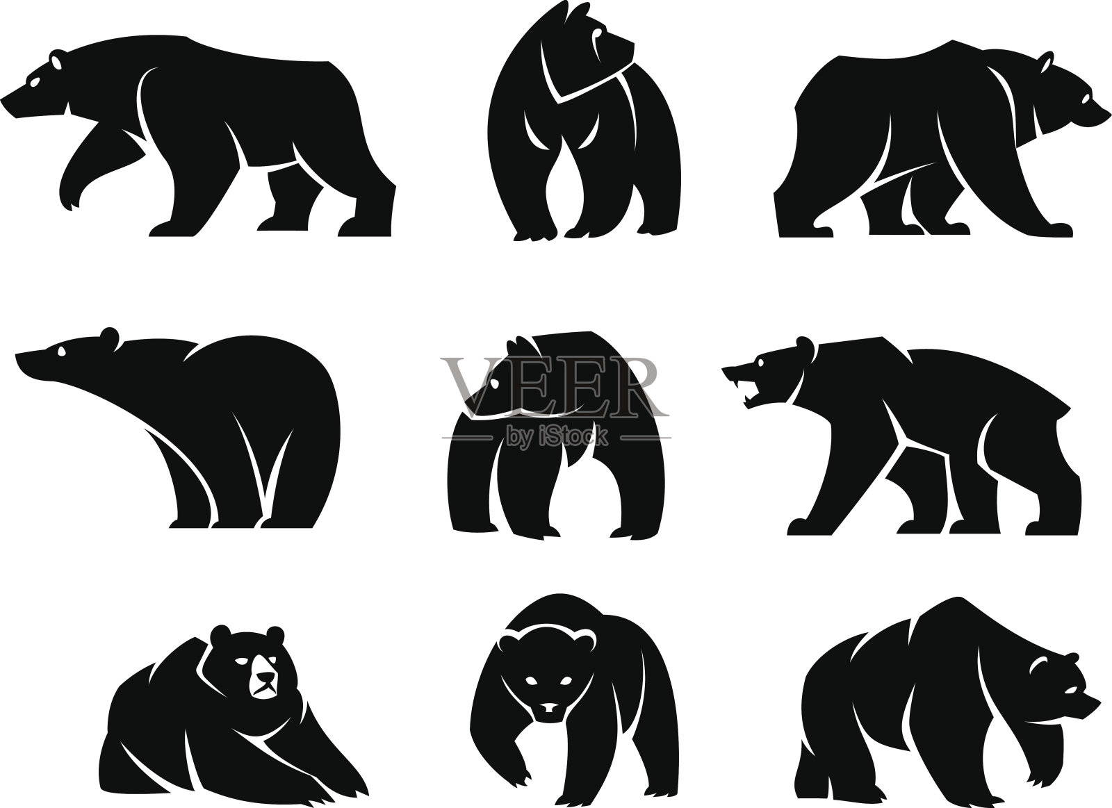 装熊插画图片素材
