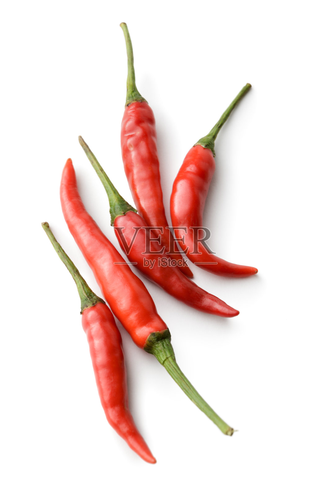 蔬菜:红辣椒辣椒孤立在白色背景照片摄影图片