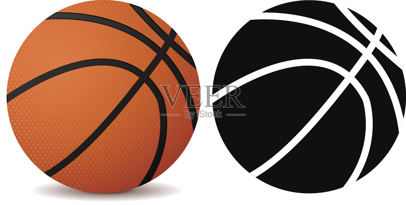 篮球球。插画图片素材
