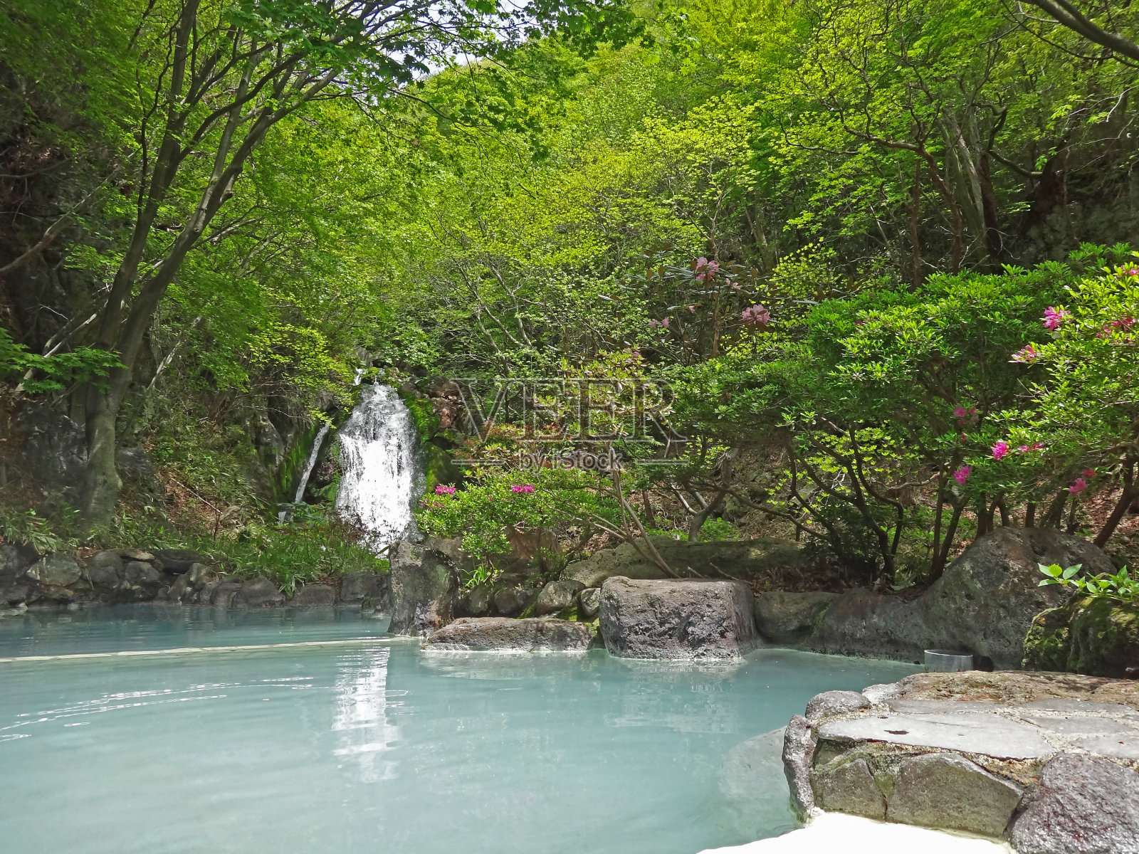 日本温泉照片摄影图片