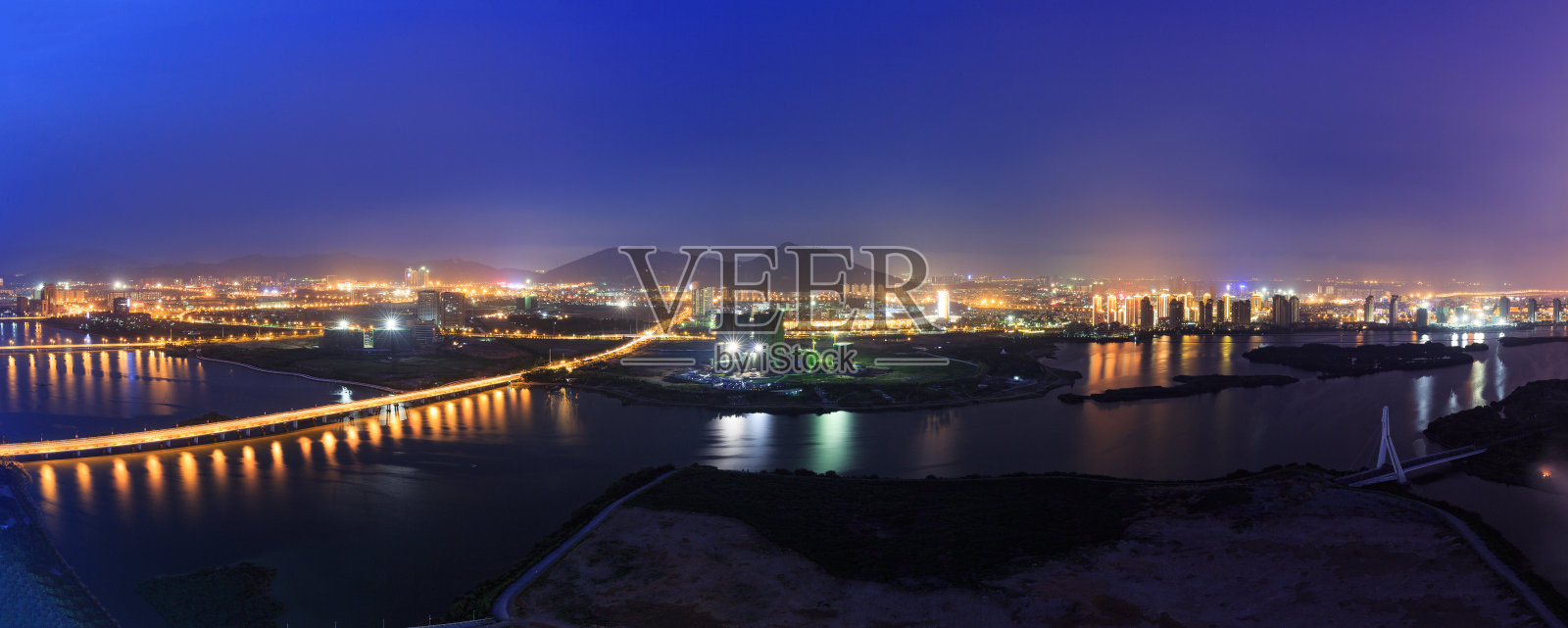 中国福建厦门杏林湾城市风光照片摄影图片