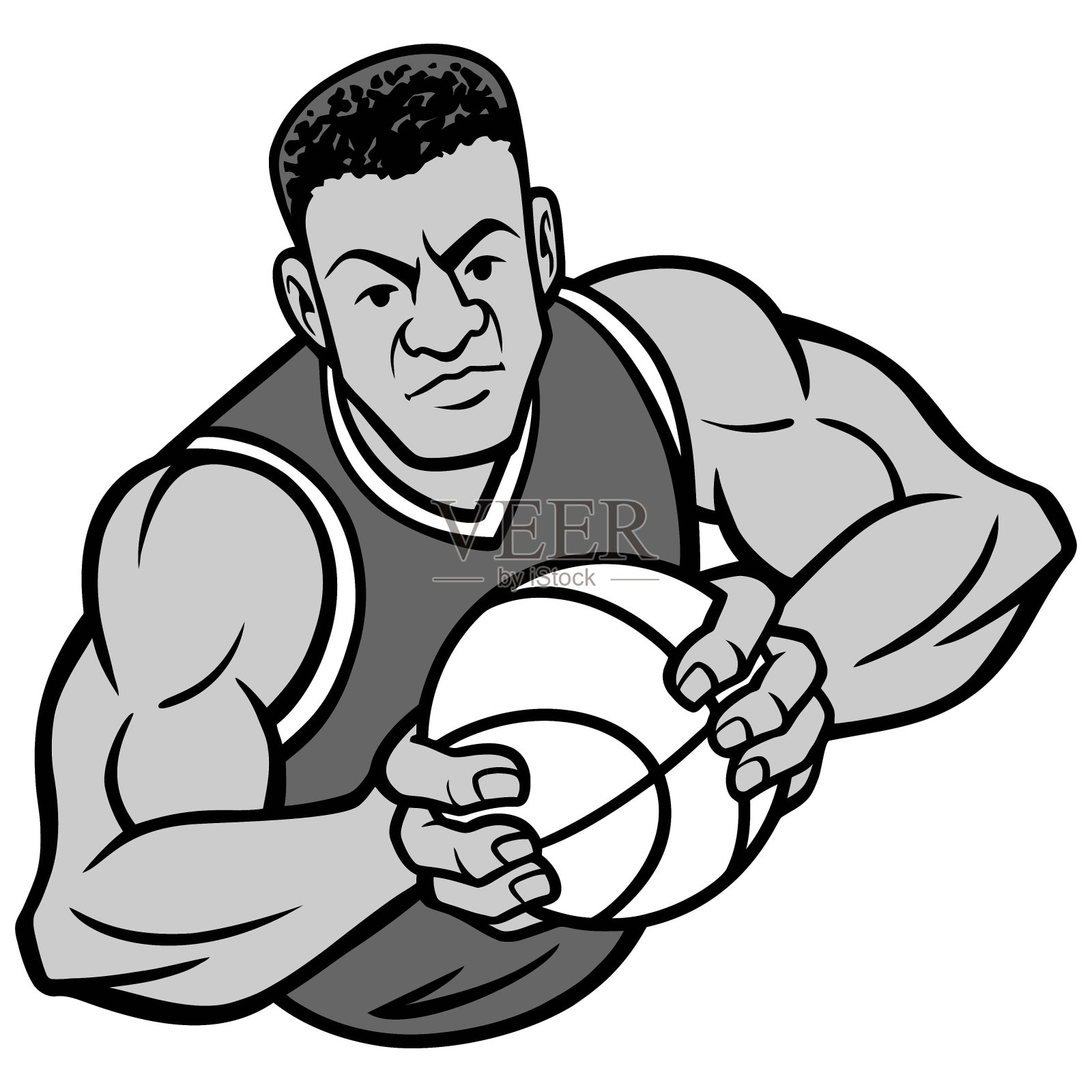 篮球运动员进攻姿势插图插画图片素材