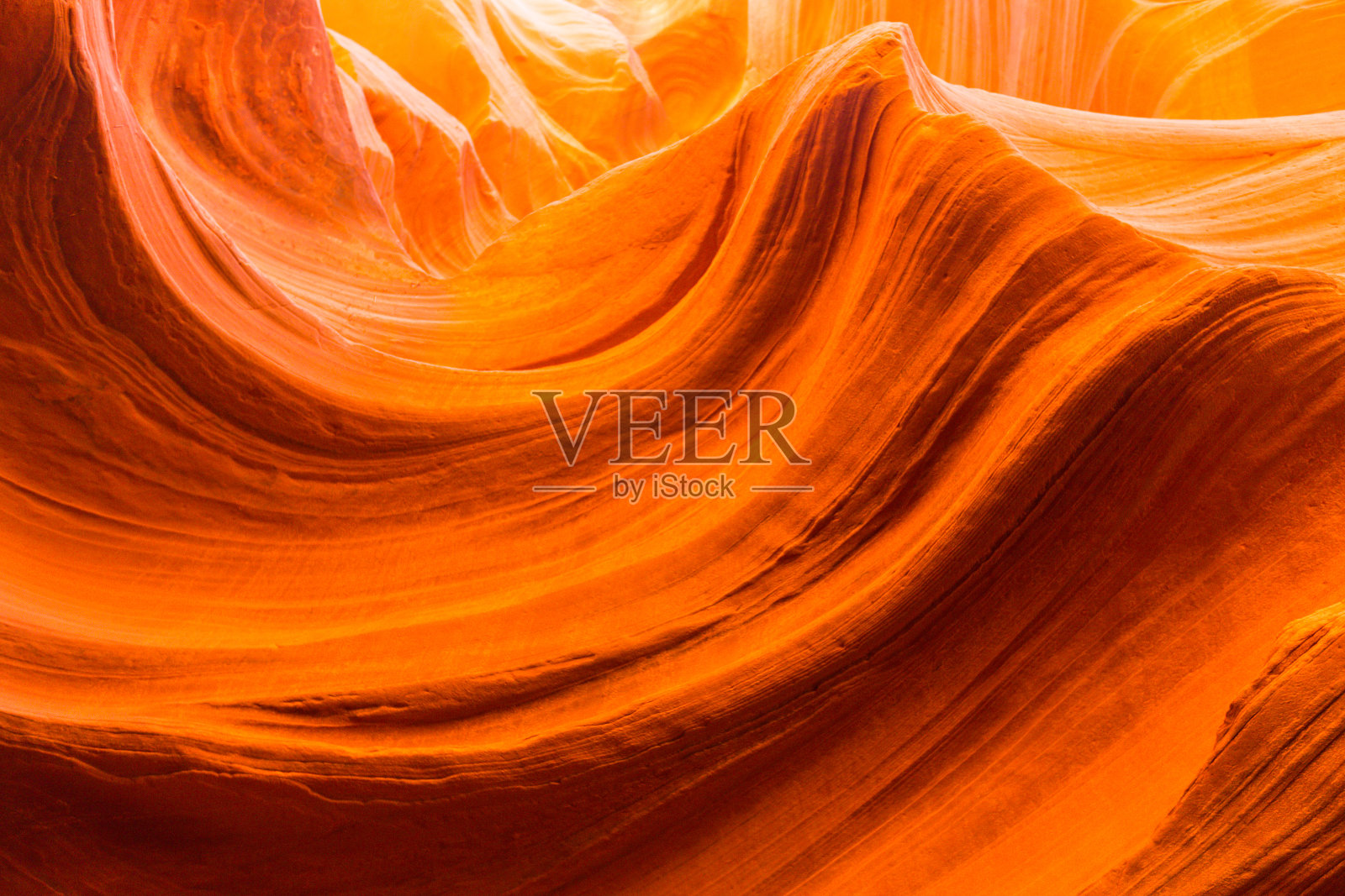 亚利桑那州羚羊峡谷的砂岩岩层照片摄影图片