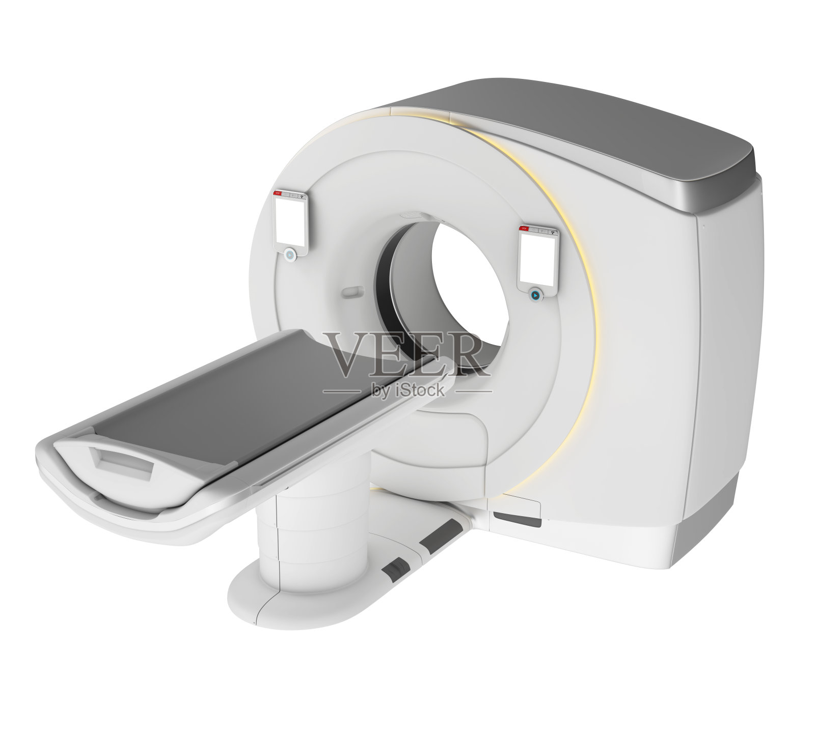 3D CT医用扫描仪照片摄影图片