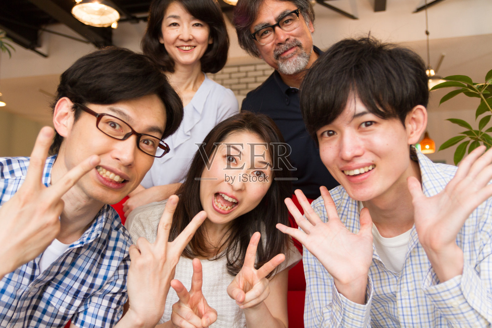日本家庭照片，自拍照片摄影图片