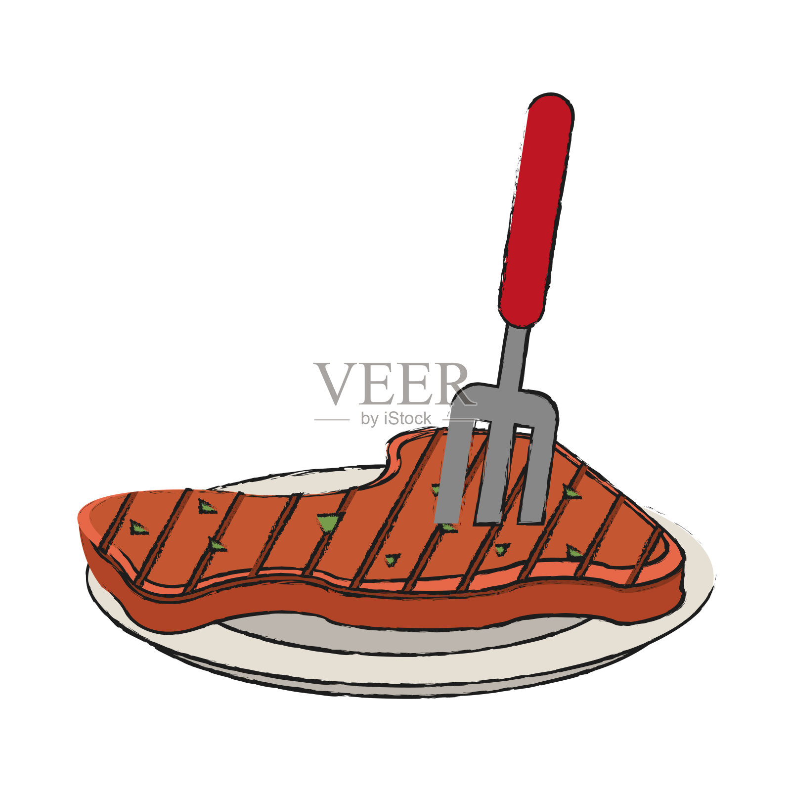 肉菜设计元素图片