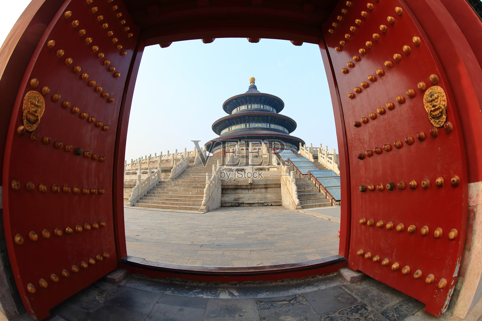 天坛在北京，著名的景点，打开中国的大门照片摄影图片