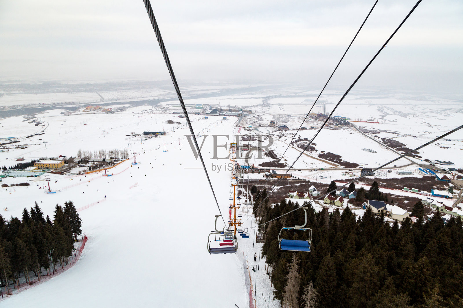 冬天，雪，滑雪场的照片照片摄影图片