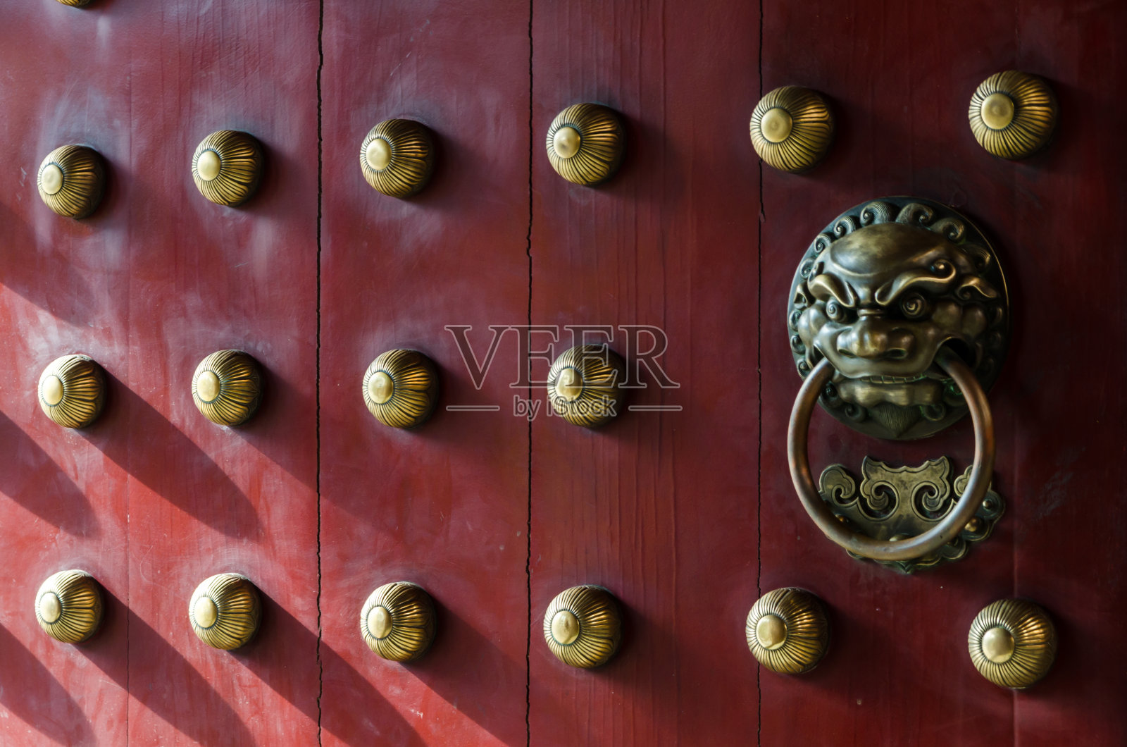 中国传统的门。照片摄影图片