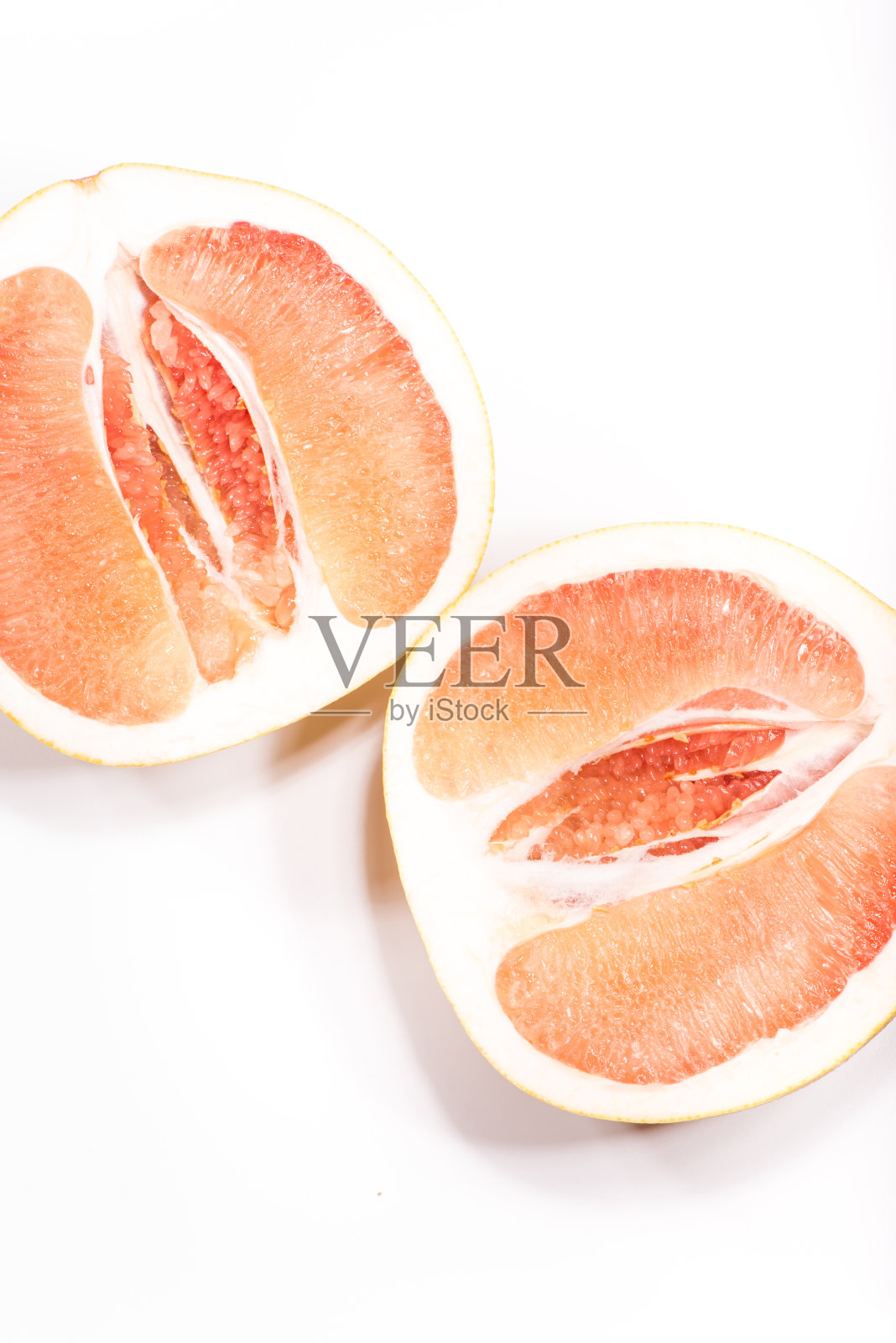 垂直拍摄葡萄柚。照片摄影图片