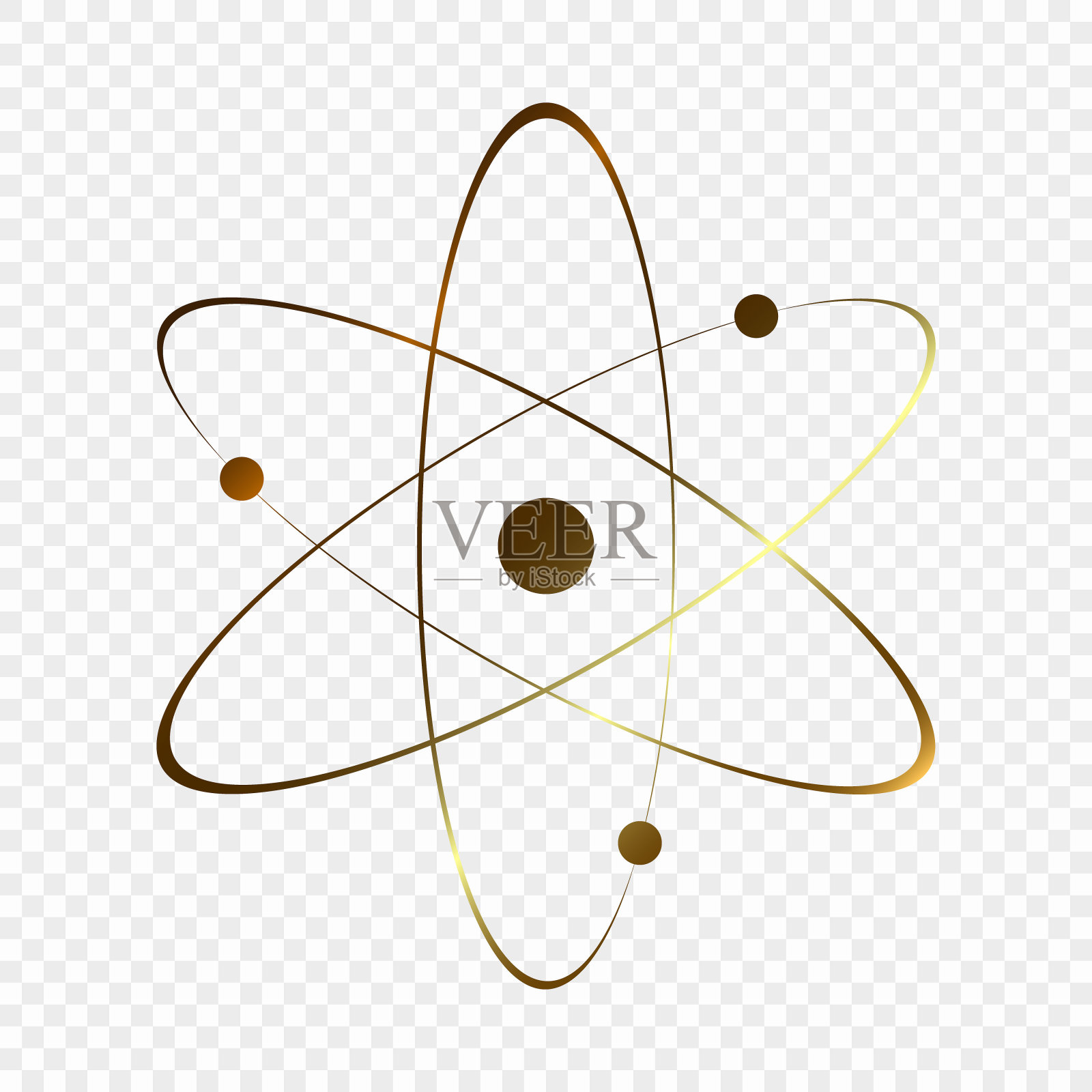 原子的图标插画图片素材