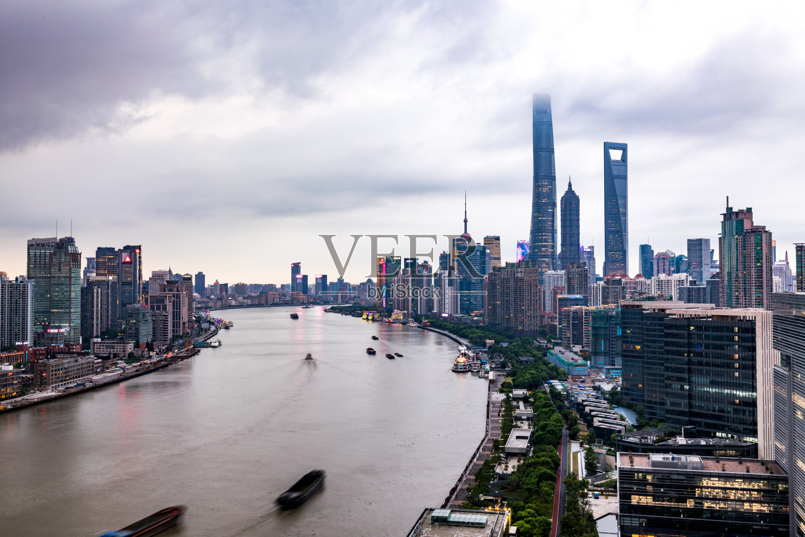 上海鸟瞰图照片摄影图片