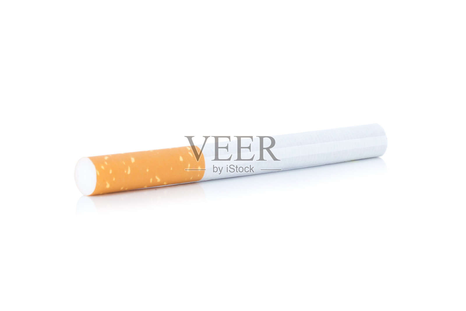 香烟孤立在白色背景上照片摄影图片