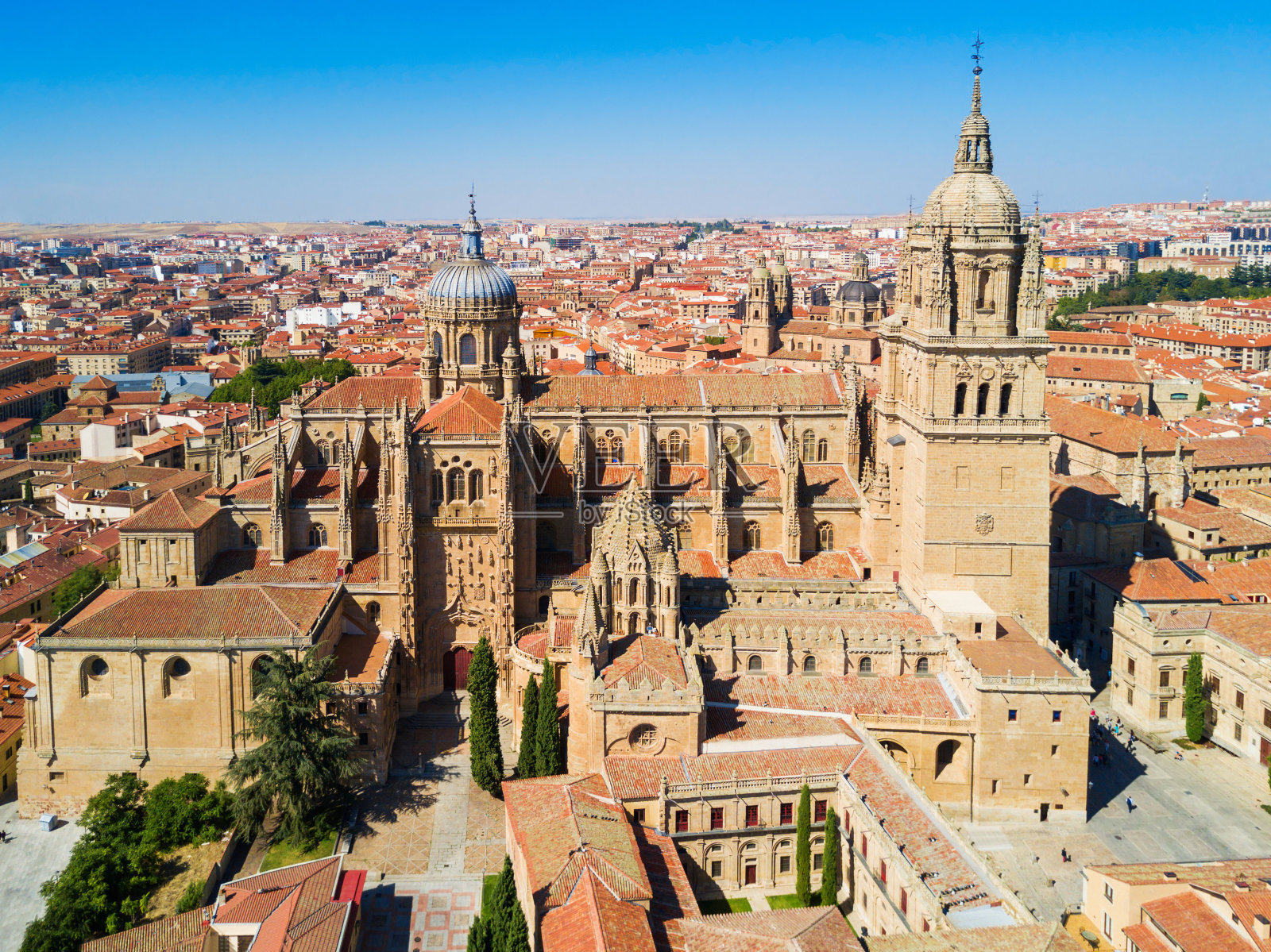 萨拉曼卡大教堂，西班牙照片摄影图片