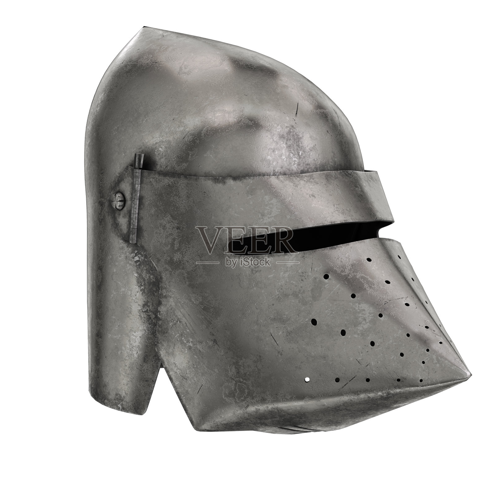 中世纪骑士篮盔照片摄影图片