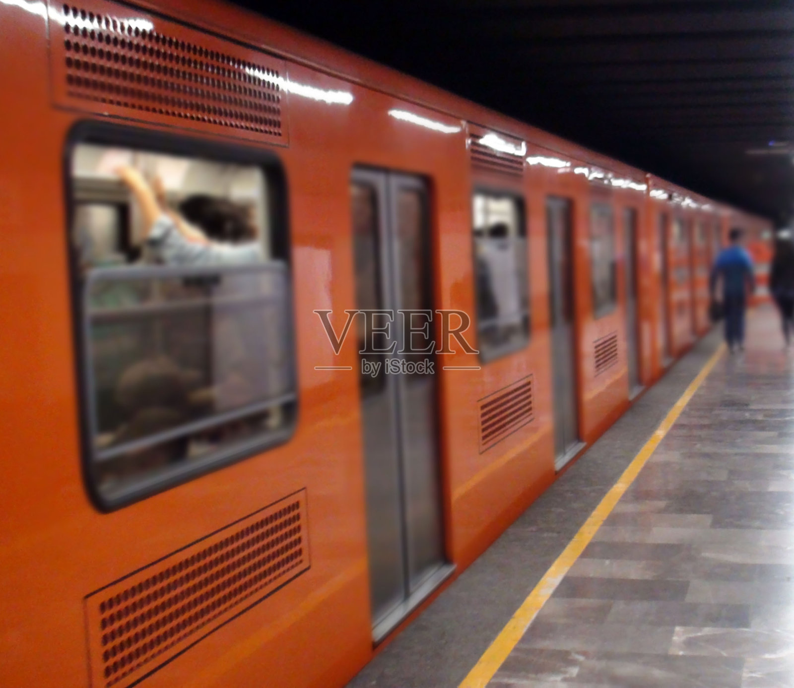 墨西哥城地铁场景。墨西哥照片摄影图片