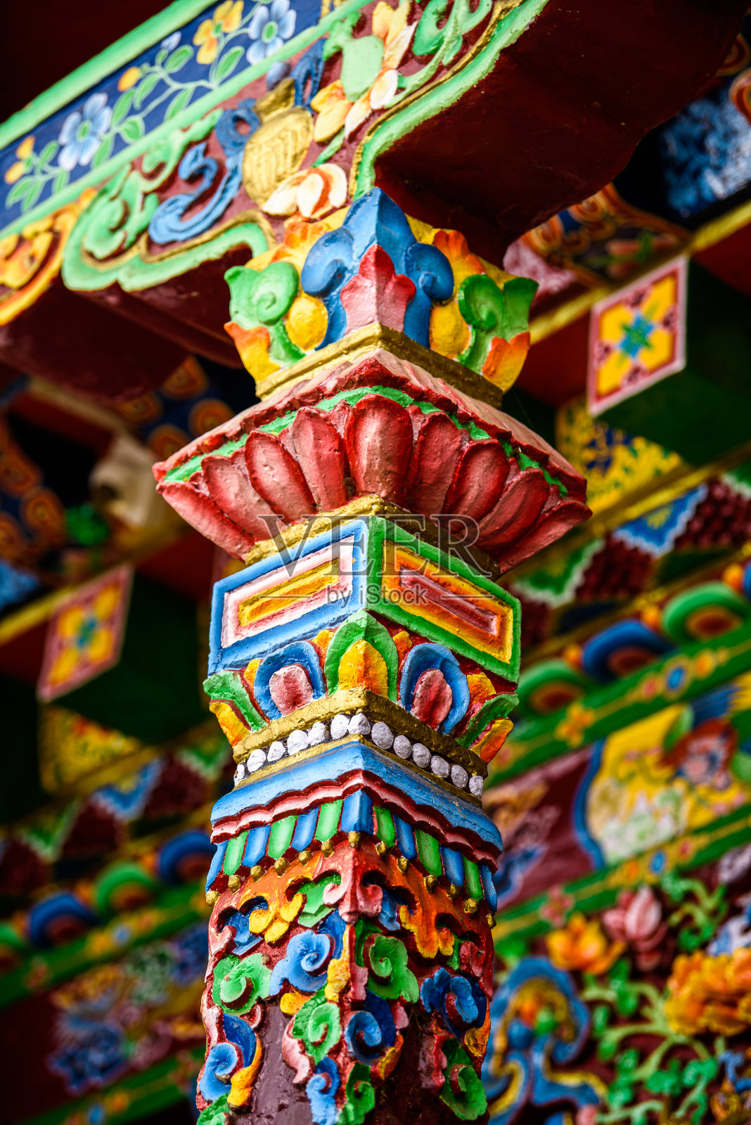 Sangchen Pemayangtse寺，印度锡金邦照片摄影图片