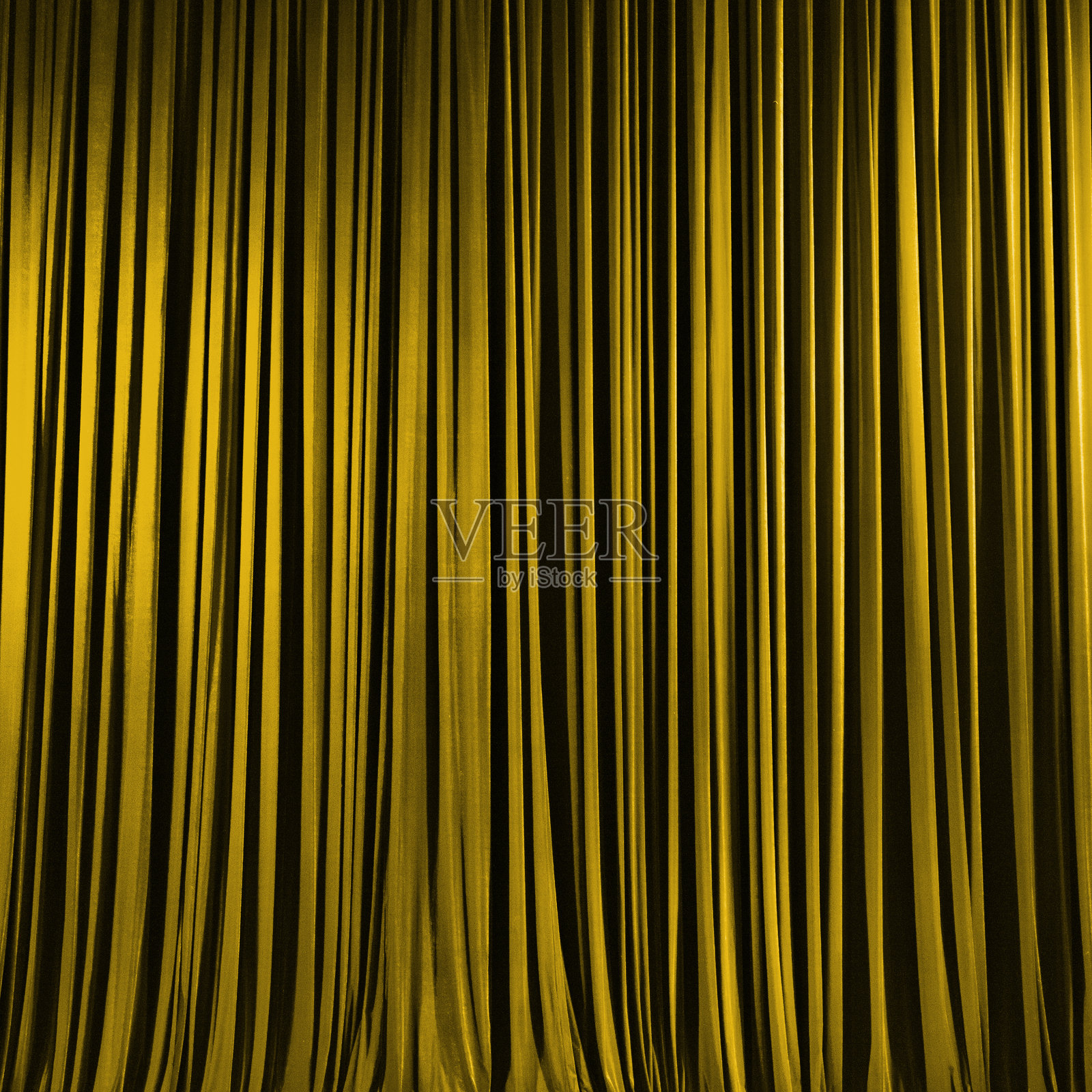 金色舞台窗帘纹理背景照片摄影图片