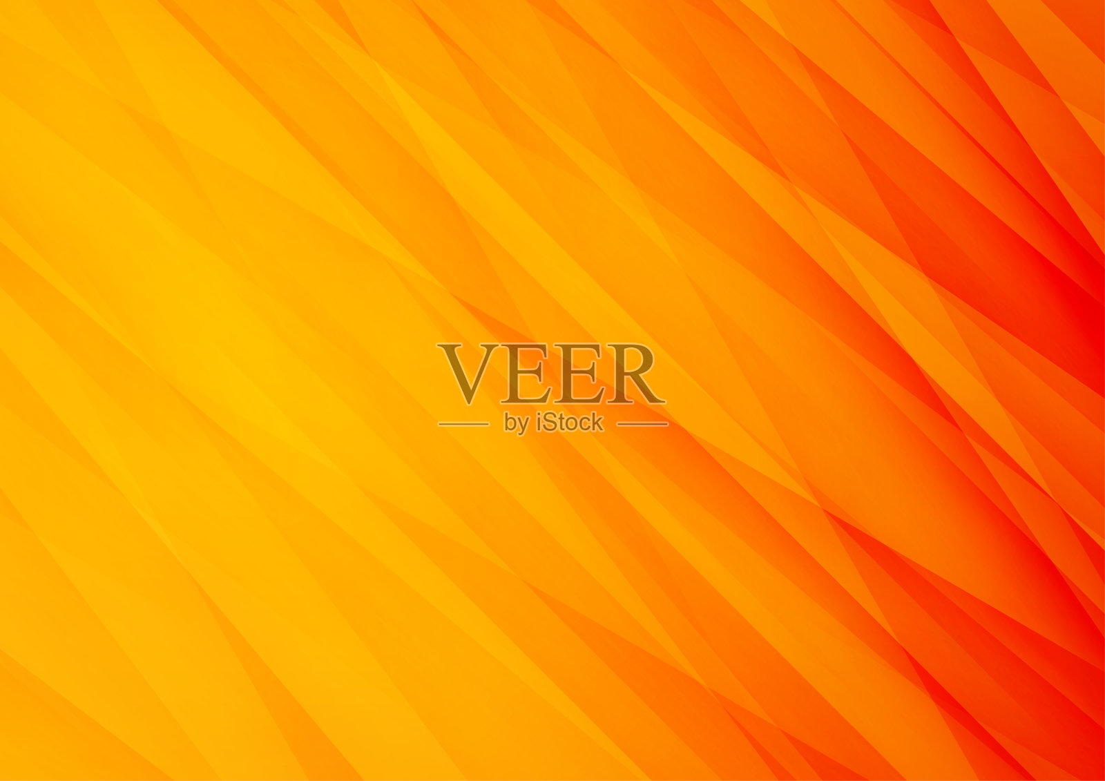 橙色矢量背景带条纹，可用于封面设计、海报、广告插画图片素材