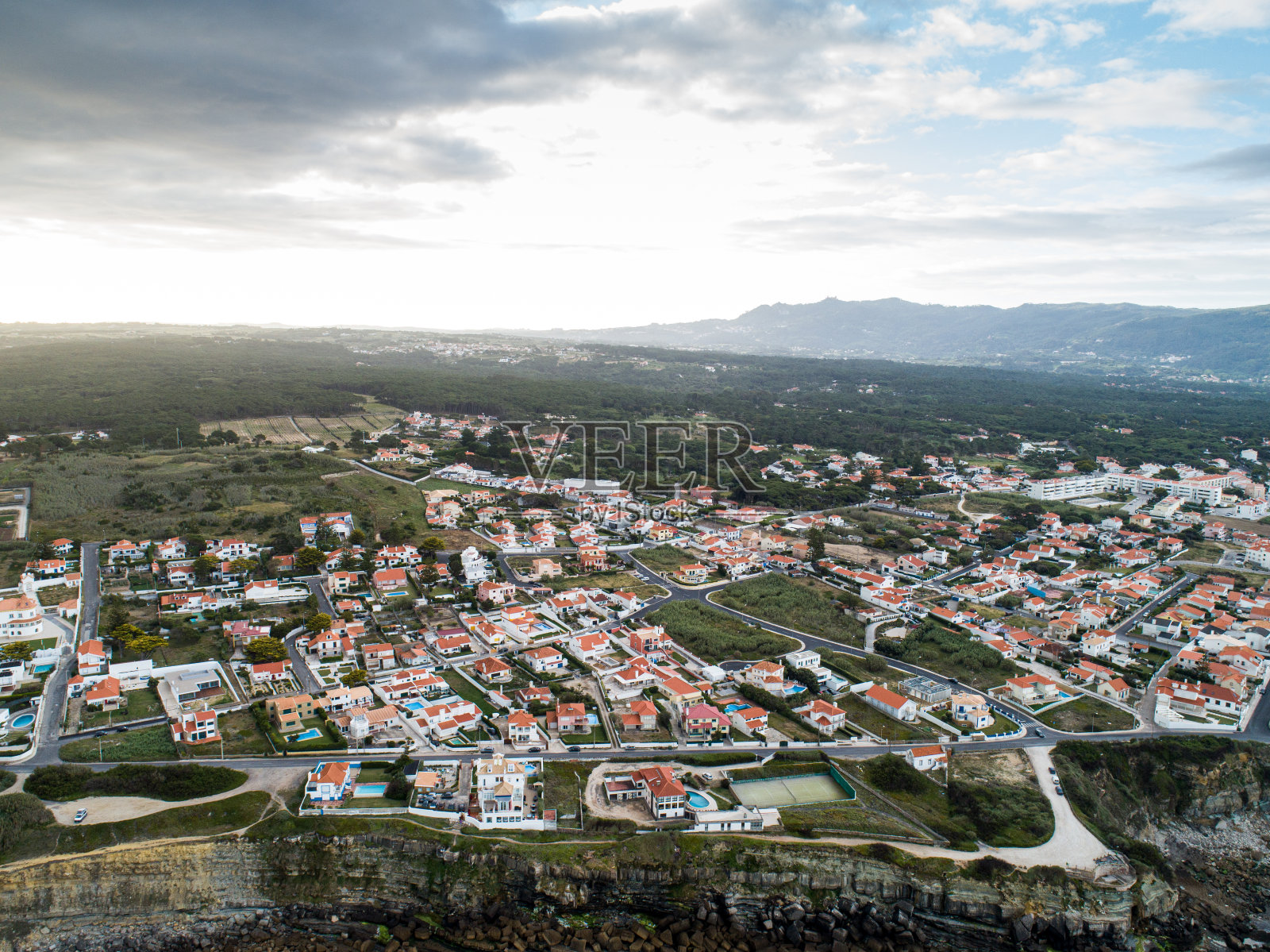 葡萄牙里斯本辛特拉的高瞻远瞩照片摄影图片