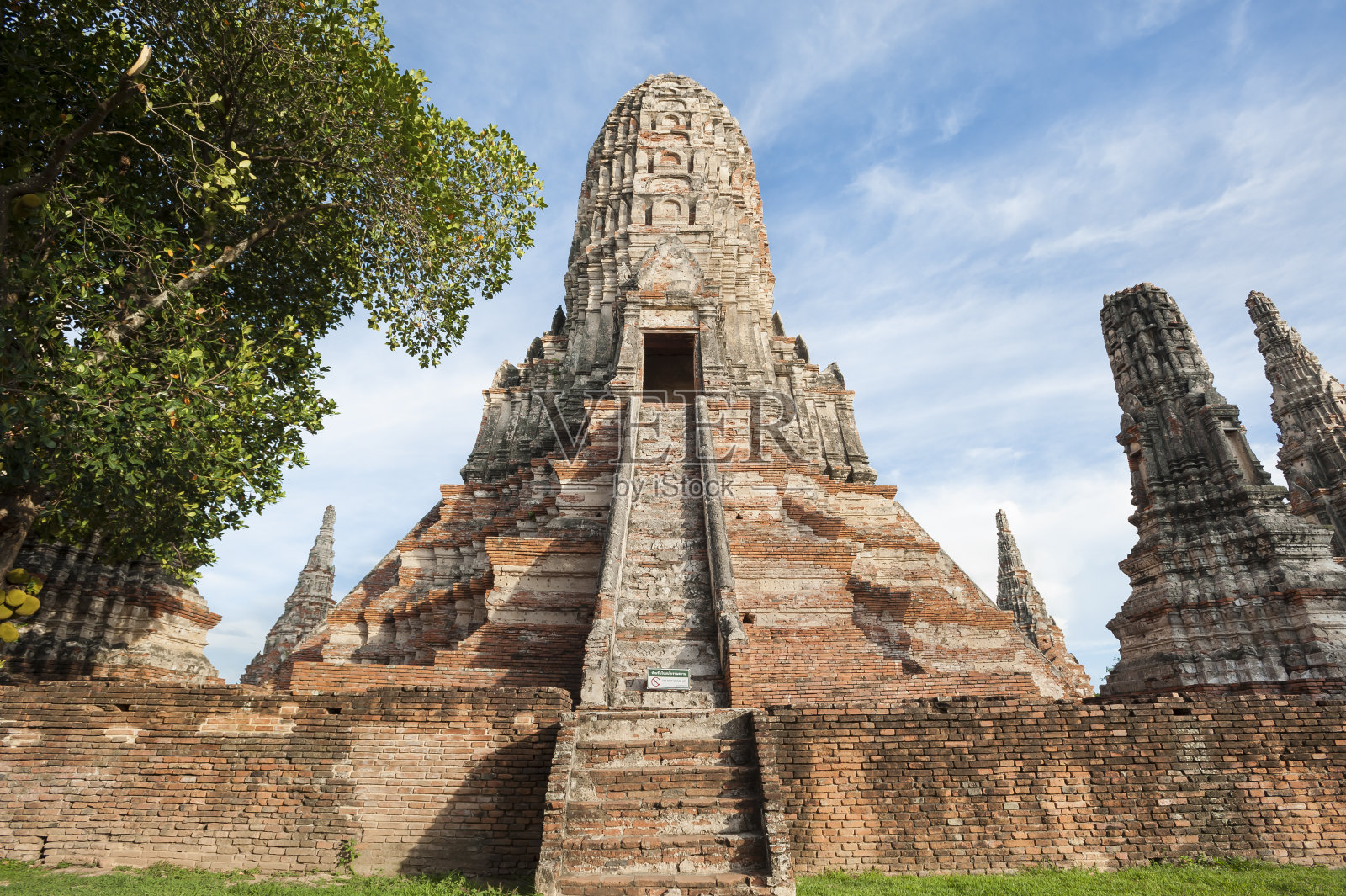 Wat Chaiwatthanaram, Ayutthaya，泰国照片摄影图片