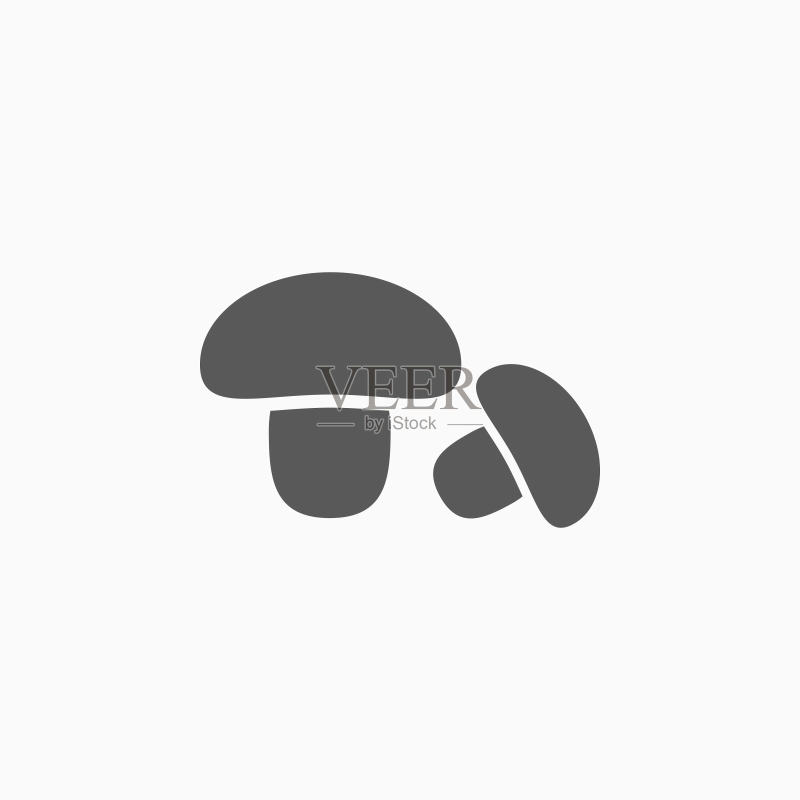 蘑菇图标，蘑菇矢量插画图片素材