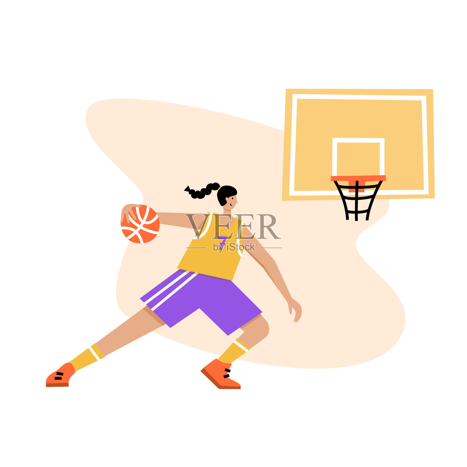 篮球矢量图设计元素图片