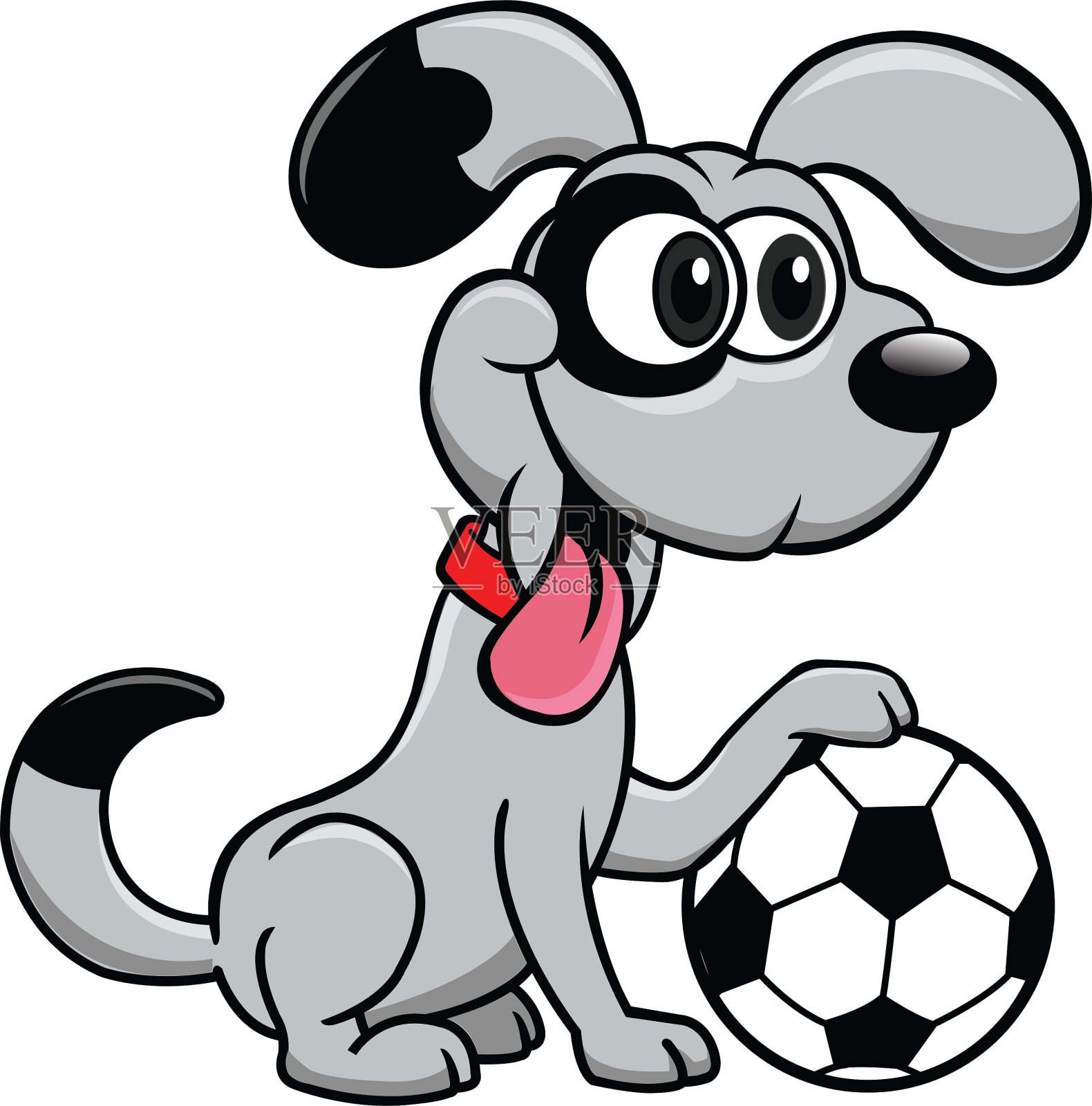 足球狗头像图片