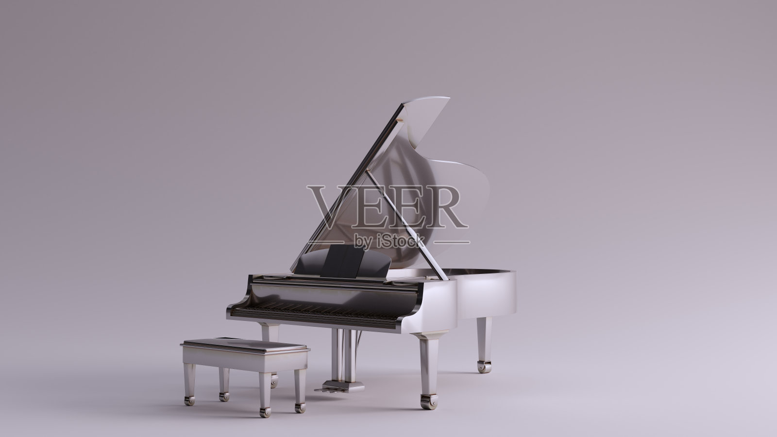 银三角钢琴照片摄影图片