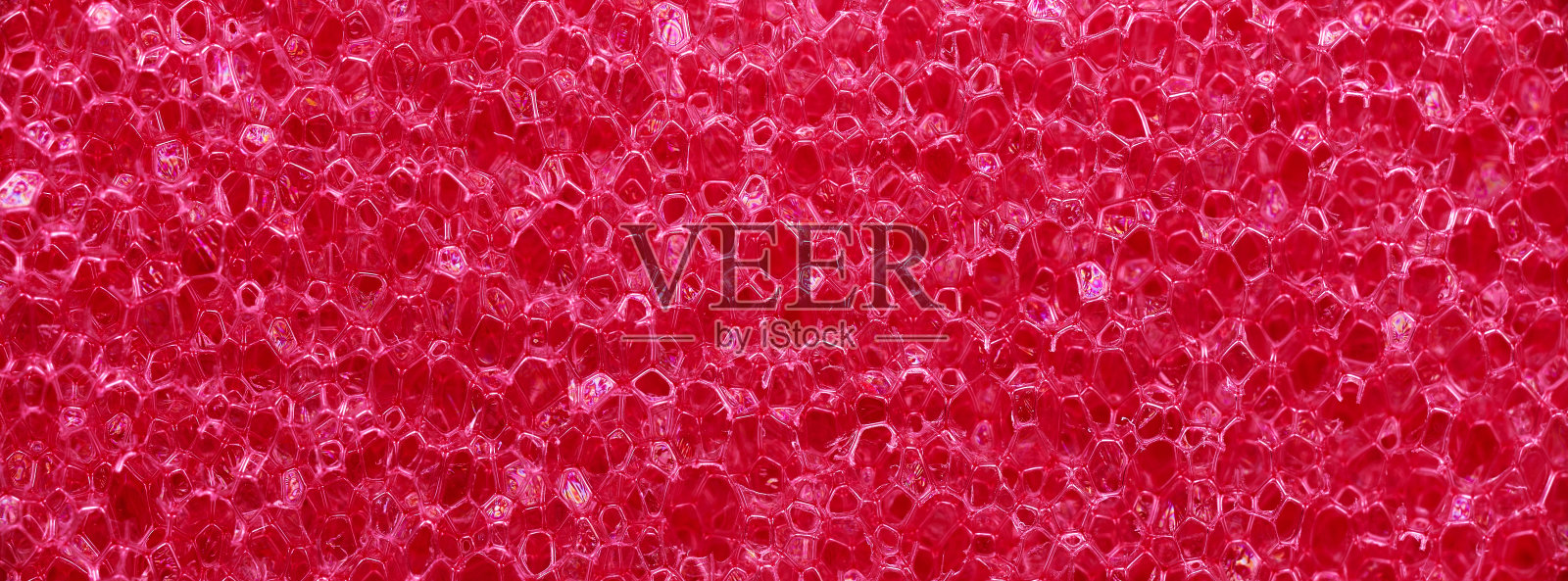 横幅宏粉红色聚氨酯泡沫橡胶海绵毛巾照片摄影图片