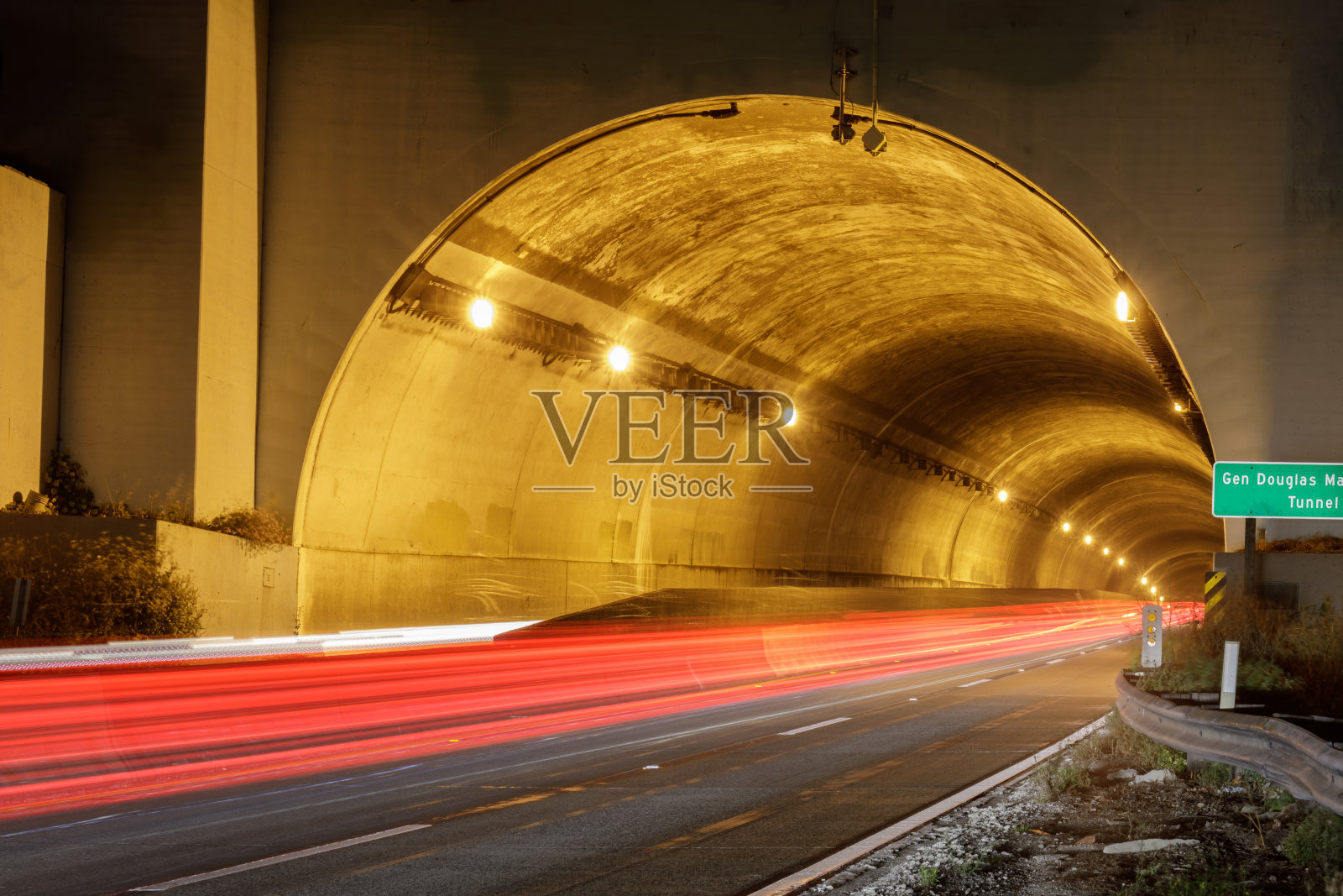 麦克阿瑟隧道交通照片摄影图片