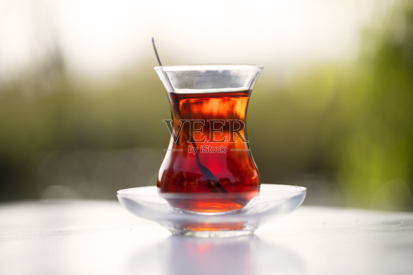 土耳其茶照片摄影图片