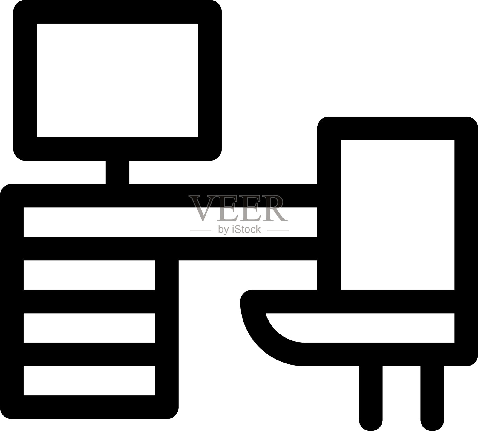 桌面图标或标志孤立标志符号图标素材