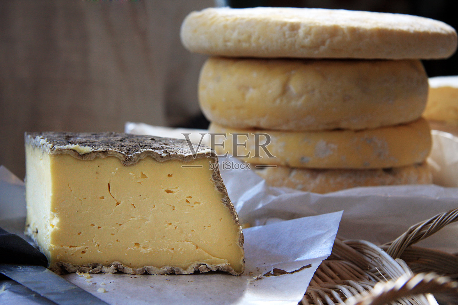 法式奶酪静物照片摄影图片