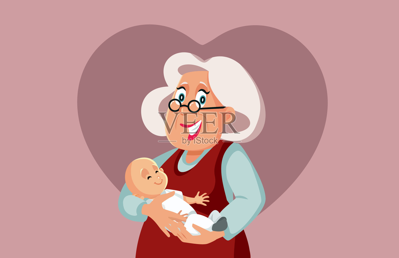 我和奶奶的故事|插画|儿童插画|番茄小姐0910 - 原创作品 - 站酷 (ZCOOL)