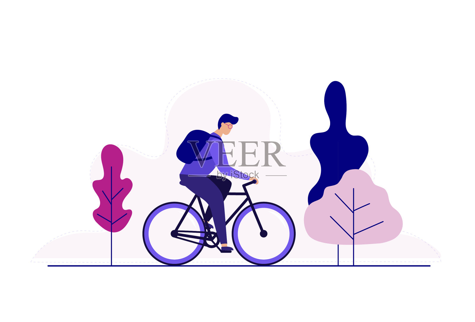 骑越野自行车的男人图片素材-编号27074457-图行天下