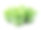 孤立的绿色辣椒夫妇在白色的背景素材图片