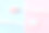 两个塑料白色牙刷的特写，粉红色和蓝色的鬃毛在粉红色和蓝色的背景。免费空间。素材图片